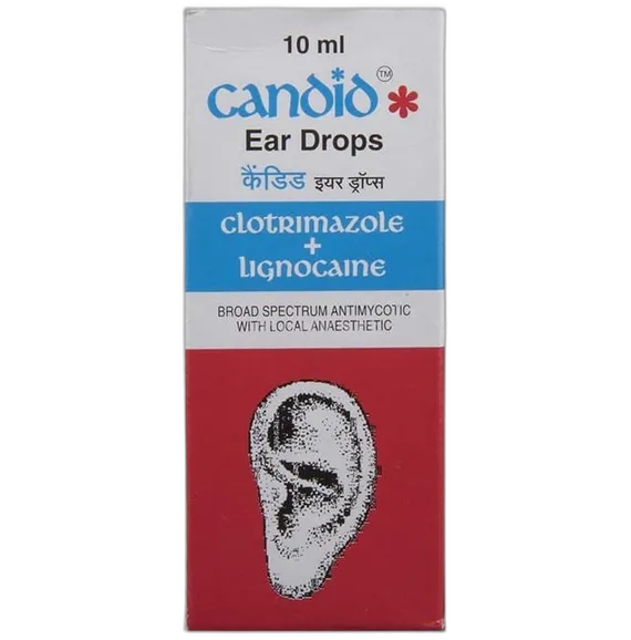 candid ear drops 10 ml